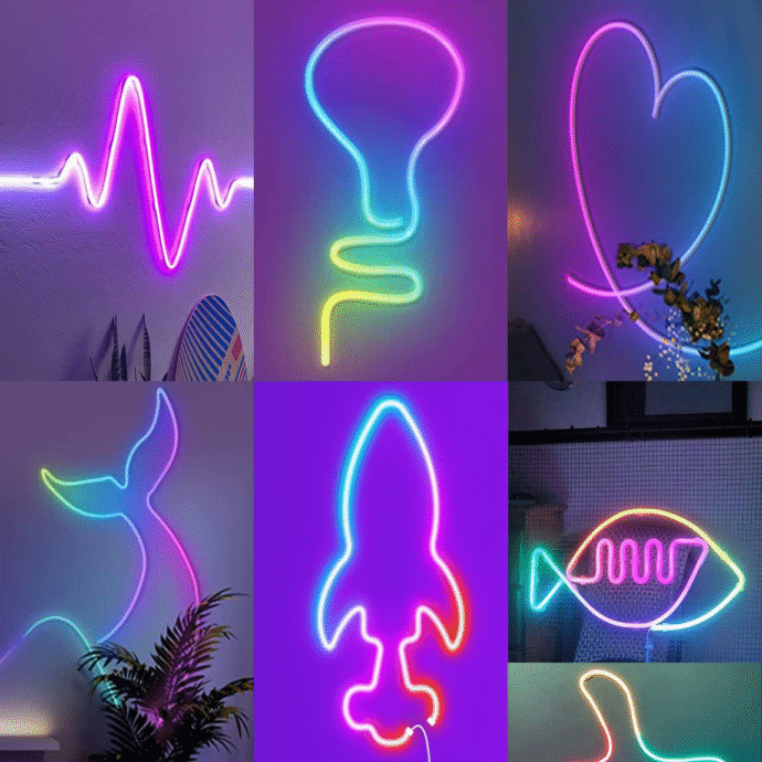 ⁦شريط نيون 5 متر (LED) 2025 😍⁩ - الصورة ⁦5⁩